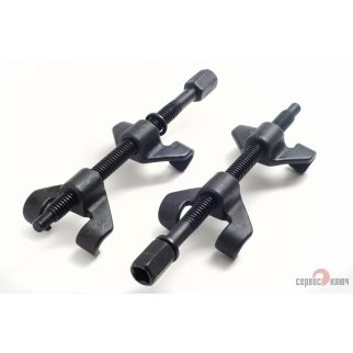 Стяжка пружин 270 мм с двойным захватом Proffi в коробке фото