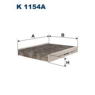 Фильтр салона FILTRON K 1154A фото