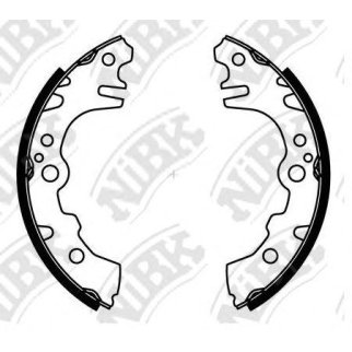 Колодки барабанные к-кт NiBK FN0042 фото