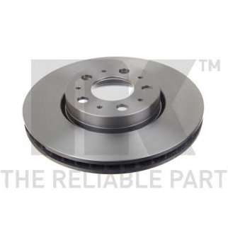 Диск тормозной передний вентилируемый NK 204841 фото