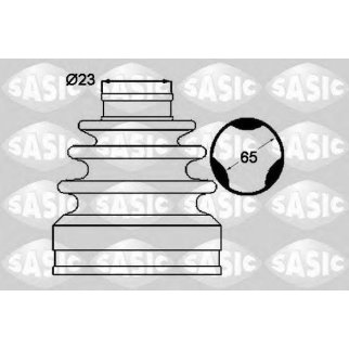 Пыльник ШРУСа внутр. пер SASIC 1904037 фото