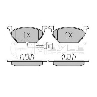 Колодки тормозные передние к-кт Meyle 025 231 3119W фото