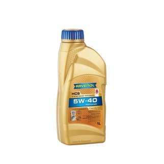 Масло моторное Ravenol HCS 5W-40 синтетическое 1 л 4014835723917 фото