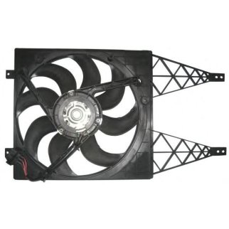 47374_вентилятор охлаждения!с рамкойVW Polo,Seat Ibiza/Cordoba 1.2-1.9TDI 02-09 фото