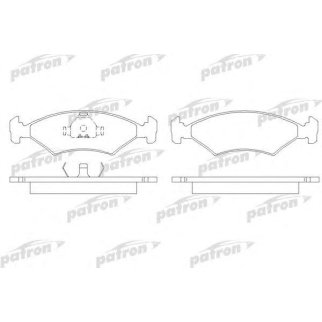 Колодки тормозные PATRON PBP206 фото