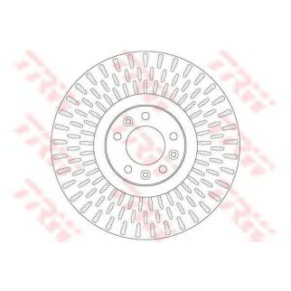 Диск торм.пер.CITROEN C5 III 2.2 HDi 10=> фото