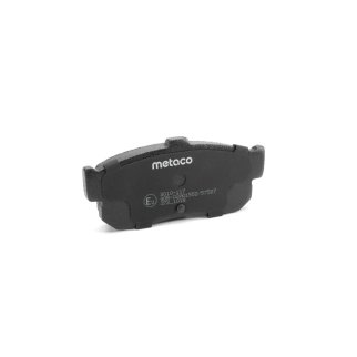 Колодки тормозные задние дисковые к-кт metaco 3010-117 фото 2