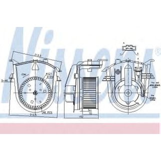 Мотор печки отопителя салона фото