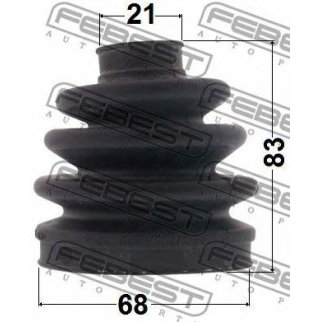 2117-CBK_к-кт пыльника ШРУСа наружнего! Ford Fiesta/Fusion 1.4i 01> фото