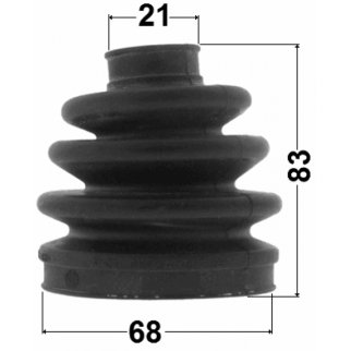 2117-CBK_к-кт пыльника ШРУСа наружнего! Ford Fiesta/Fusion 1.4i 01> фото 2