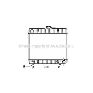 Радиатор основной AVA MS2043 фото