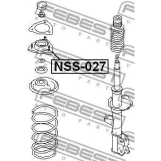 Опора переднего амортизатора FEBEST NSS-027 фото