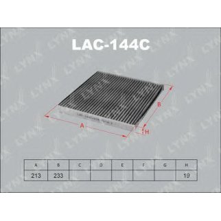 Фильтр салона LYNXauto LAC144C фото