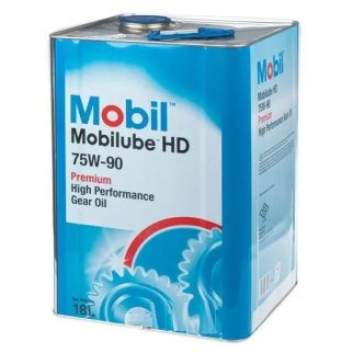 Масло трансмиссионное MOBIL Mobilube HD 75W-90 минеральное 18 л 156495 фото