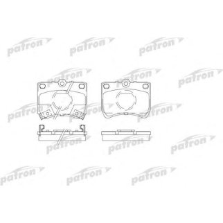 Колодки тормозные дисковые передн KIA: PRIDE 90-, PRIDE универсал 99-, MAZDA: 121 I 87-90 фото