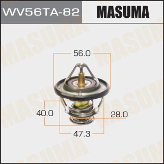 WV56TA-82_термостат! Toyota Auris/Corolla/Rav4 1.6-2.4 96> фото