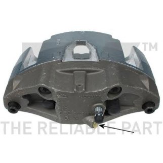 Суппорт тормозной передний правый (однопоршневой) / VOLVO XC90 (колесный диск 17,5) 02~14 фото