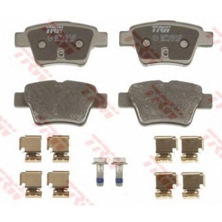 Колодки тормозные задние дисковые к-кт TRW GDB1620 фото