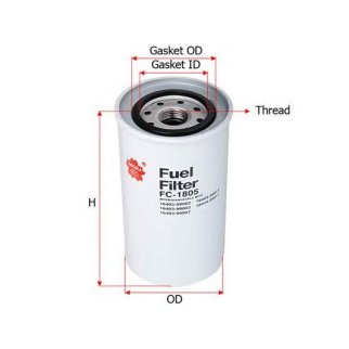 Фильтр топливный SAKURA FC1805 фото