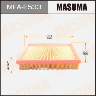 Фильтр воздушный Masuma MFA-E533 фото