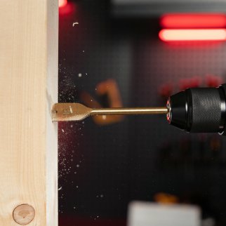 Набор сверл перовых по дереву 6-25мм (в кейсе 13шт) MATRIX фото 9