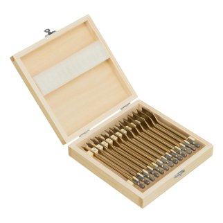 Набор сверл перовых по дереву 6-25мм (в кейсе 13шт) MATRIX фото