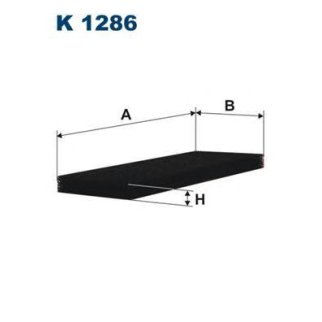 Фильтр салона FILTRON K 1286 фото