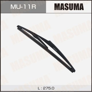 Щетка стеклоочистителя задняя 275 мм каркасная 1 шт MASUMA WIPER BLADE MU-11R фото