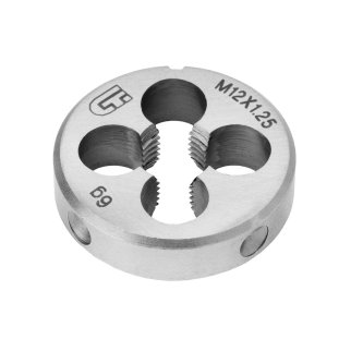 СИБРТЕХ 77030 Плашка круглая метрическая М12x1,25мм фото