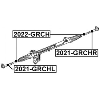 Наконечник рулевой FEBEST 2021-GRCHL фото 2