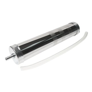 Шприц плунжерный маслозаливной 500мл. стальной со шлангом JTC фото