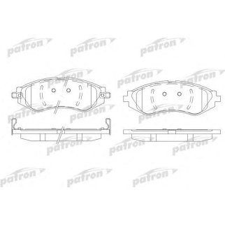 Колодки тормозные PATRON PBP1905 фото