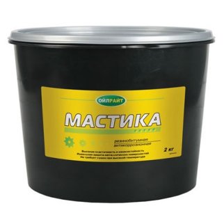 Мастика резинобитумная OILRIGHT (ведро) 800г фото