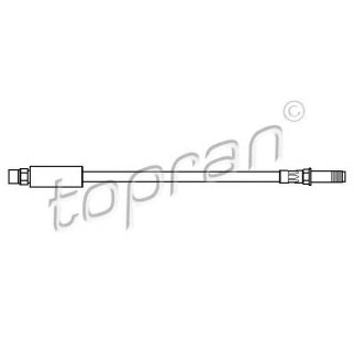 Шланг тормозной topran 500196755 фото