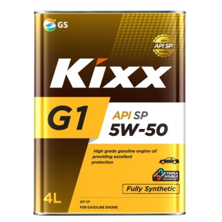 Масло моторное KIXX G1 SP 5W50 синт. 4л фото