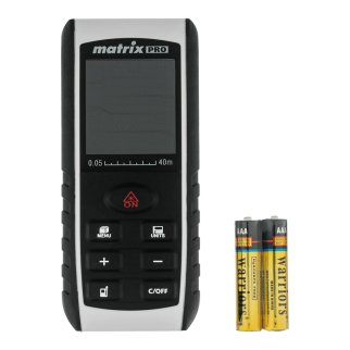 Дальномер лазерный LD-40, 40 м, с электронным угломером MATRIX фото 7