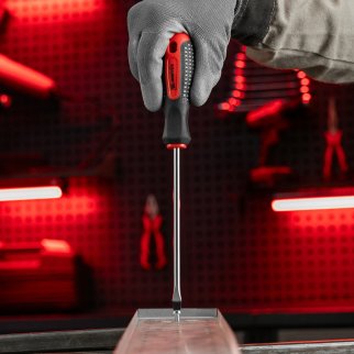 Отвертка шлицевая MATRIX Fusion SL6х150мм CrV фото 7