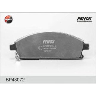 Колодки тормозные передние к-кт Fenox BP43072 фото