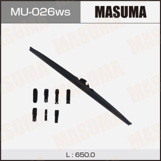 Щетка стеклоочистителя зимняя 650 мм каркасная 1 шт MASUMA Snow Blade MU-026ws фото