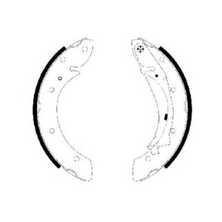 Колодки барабанные к-кт TEXTAR 91052900 фото