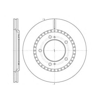 6699.10_диск тормозной передний! Suzuki Grand Vitara 2.0 98-00 фото