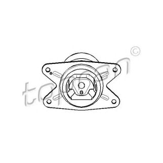 Опора двигателя левая topran 206995586 фото