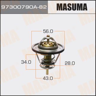 97300790A82_термостат! Mitsubishi Pajero/L200, KIA Sorento, Nissan Sunny 1.7-2.5D/TD 86> фото