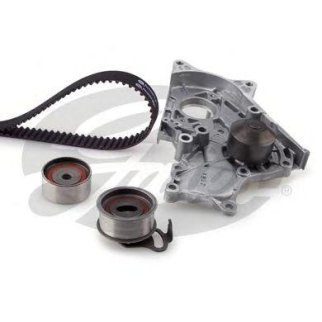 Комплект ремня ГРМ TOYOTA AVENSIS/CARINA E/COROLLA 1.8D-2.2D -03 (с помпой) фото