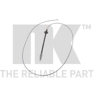 Трос стояночного тормоза передний / M.B Sprinter,VW Crafter 06~ фото