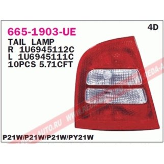 Фонарь задний правый фото