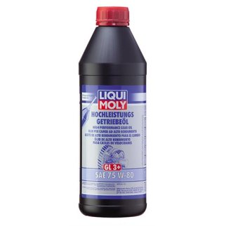Масло трансмиссионное LIQUI MOLY HYPOID-GETRIEBEOL 75W80 GL-3/GL-4 синт. 1л фото