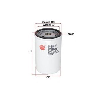Фильтр топливный SAKURA FC5704 фото