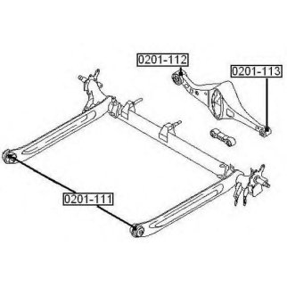 Сайлентблок рычага подвески большой зад прав фото