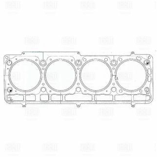 Прокладка ГБЦ для а/м ГАЗель Next (дв. EvoTech 2.7) метал. TRIALLI GZ 101 5004 фото 4